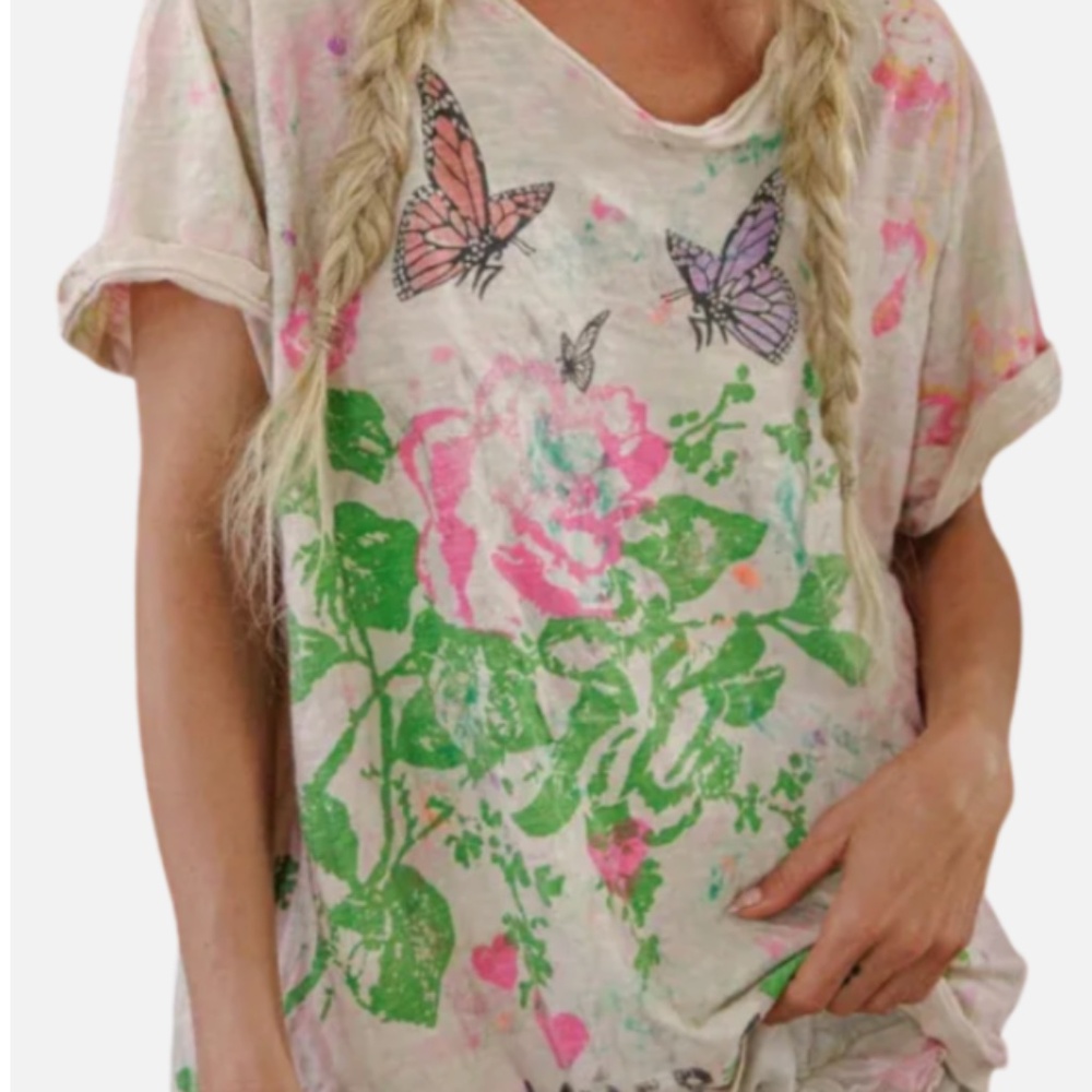 NWT - Magnolia Pearl Is For Lovers Tee - Splendid